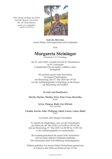 Margareta Steininger