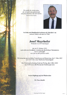 Josef Mayrhofer