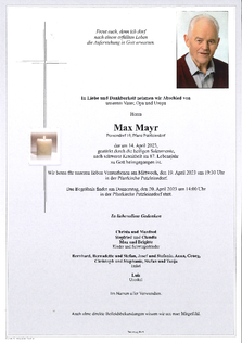 Max Mayr