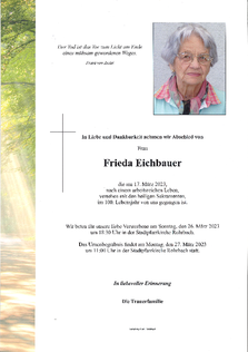 Frieda Eichbauer